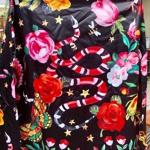 Floral/snake print co-ord set